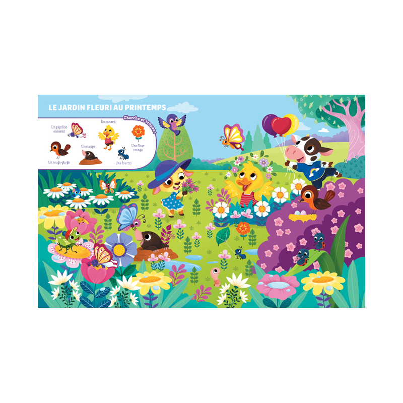 Mon tout premier cherche et trouve - Les saisons Livre Jeunesse