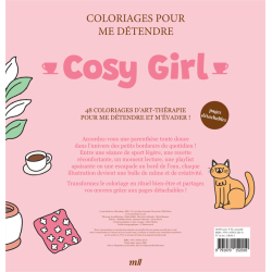 Cosy Girl - Coloriages pour me détendre Livre Beaux-arts