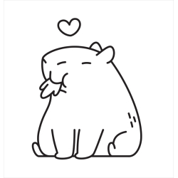 Cosy Capy - Coloriages pour me détendre Livre Beaux-arts