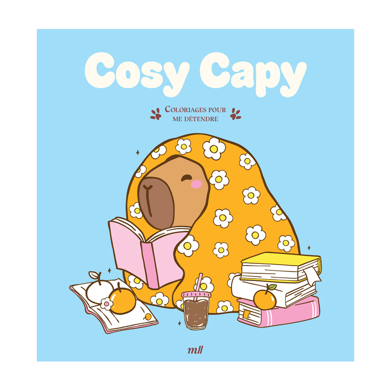 Cosy Capy - Coloriages pour me détendre Livre Beaux-arts