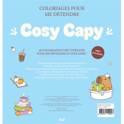 Cosy Capy - Coloriages pour me détendre Livre Beaux-arts
