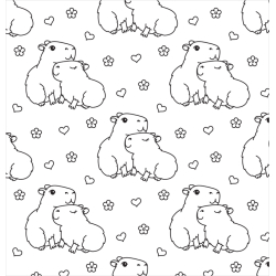 Cosy Capy - Coloriages pour me détendre Livre Beaux-arts