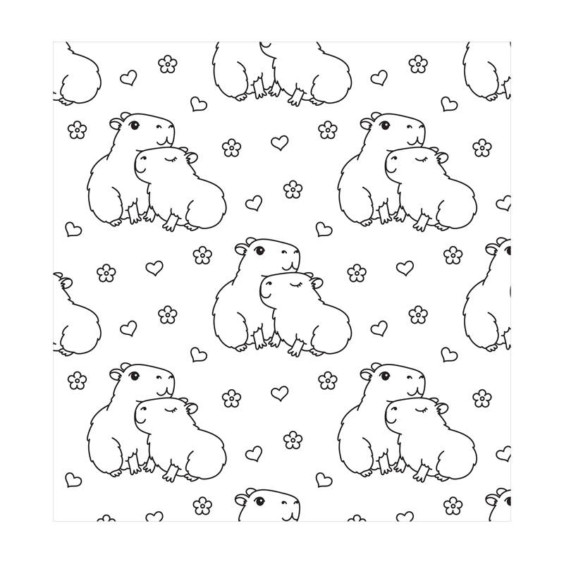 Cosy Capy - Coloriages pour me détendre Livre Beaux-arts