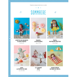 Poupées & amigurumis de la mer au crochet Livre Crochet