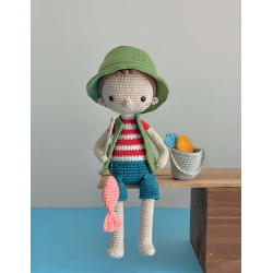 Poupées & amigurumis de la mer au crochet Livre Crochet