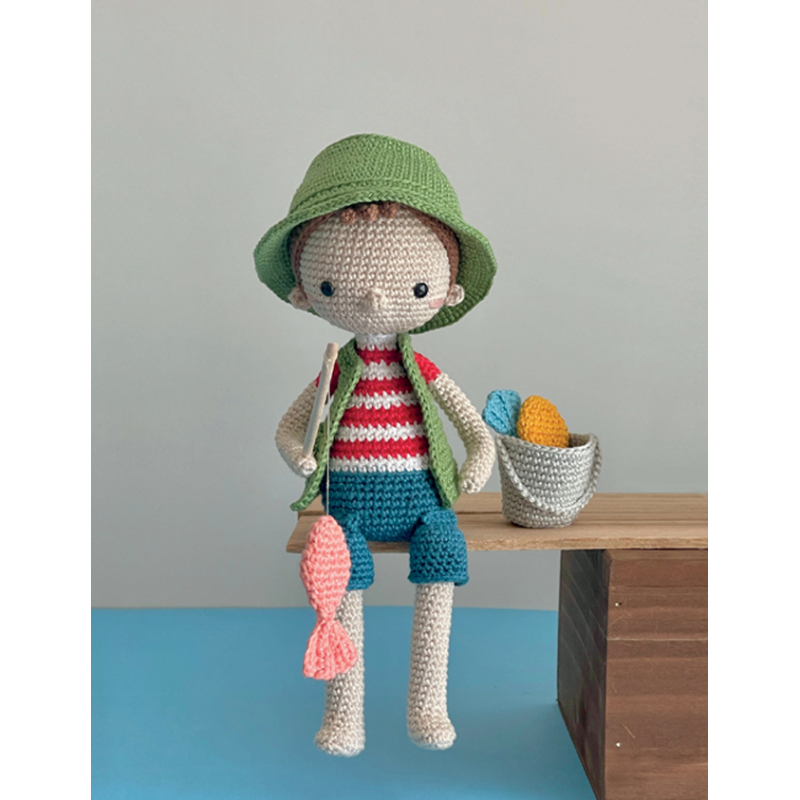 Poupées & amigurumis de la mer au crochet Livre Crochet