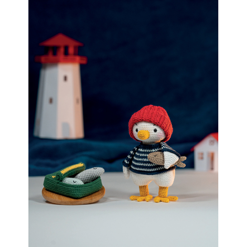 Poupées & amigurumis de la mer au crochet Livre Crochet