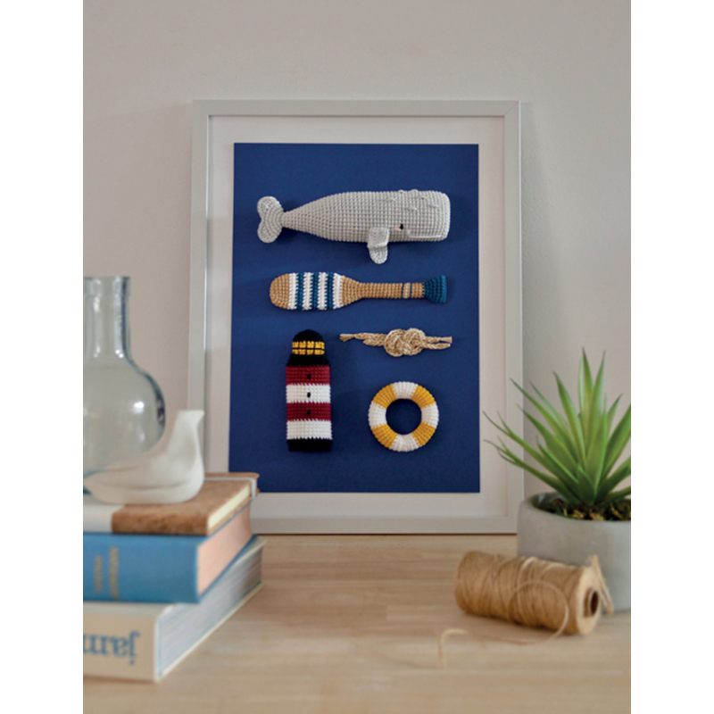 Poupées & amigurumis de la mer au crochet Livre Crochet