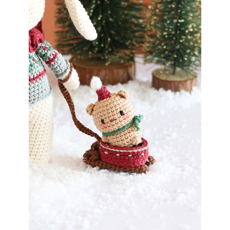 Poupées & amigurumis de Noël nordique au crochet Livre Crochet
