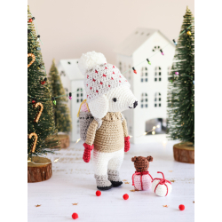 Poupées & amigurumis de Noël nordique au crochet Livre Crochet