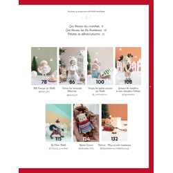 Poupées & amigurumis de Noël nordique au crochet Livre Crochet