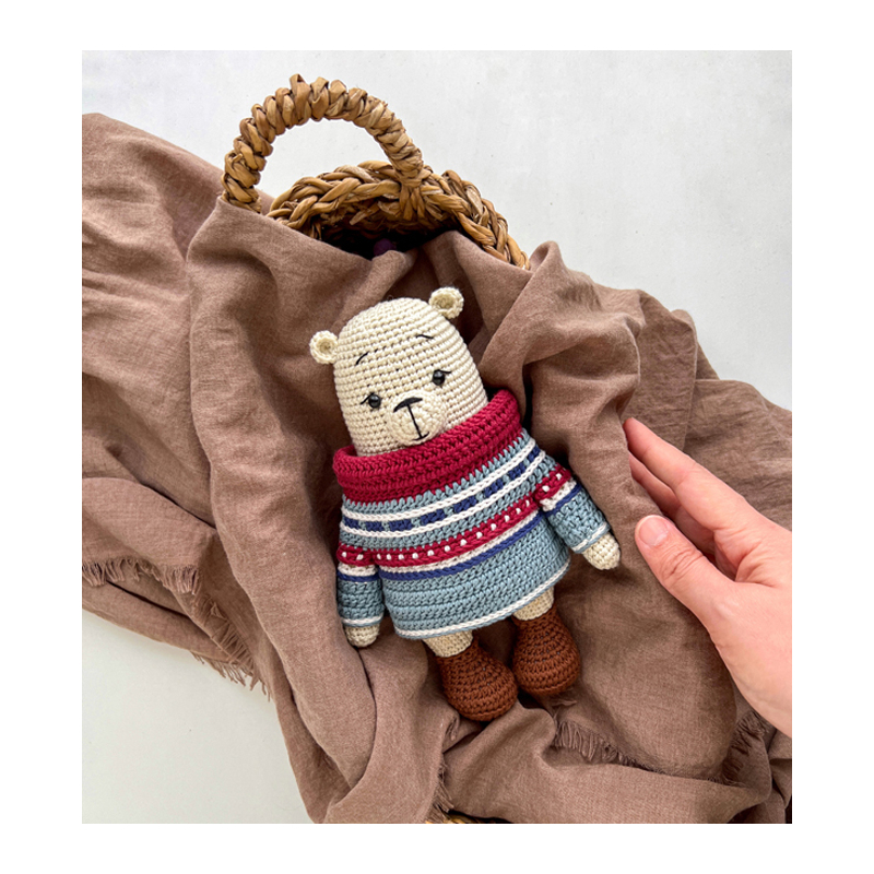 Poupées & amigurumis de Noël nordique au crochet Livre Crochet