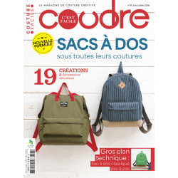 Coudre c'est facile n°97 : les sacs à dos