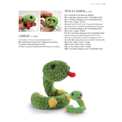 Mini-amigurumis au crochet Livre Crochet