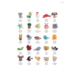 Mini-amigurumis au crochet Livre Crochet