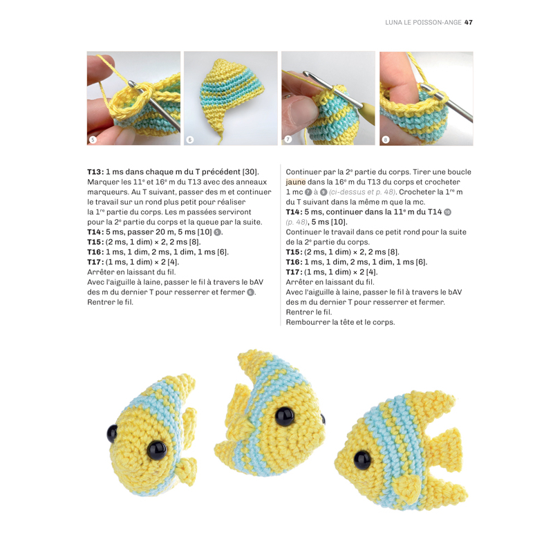Mini-amigurumis au crochet Livre Crochet