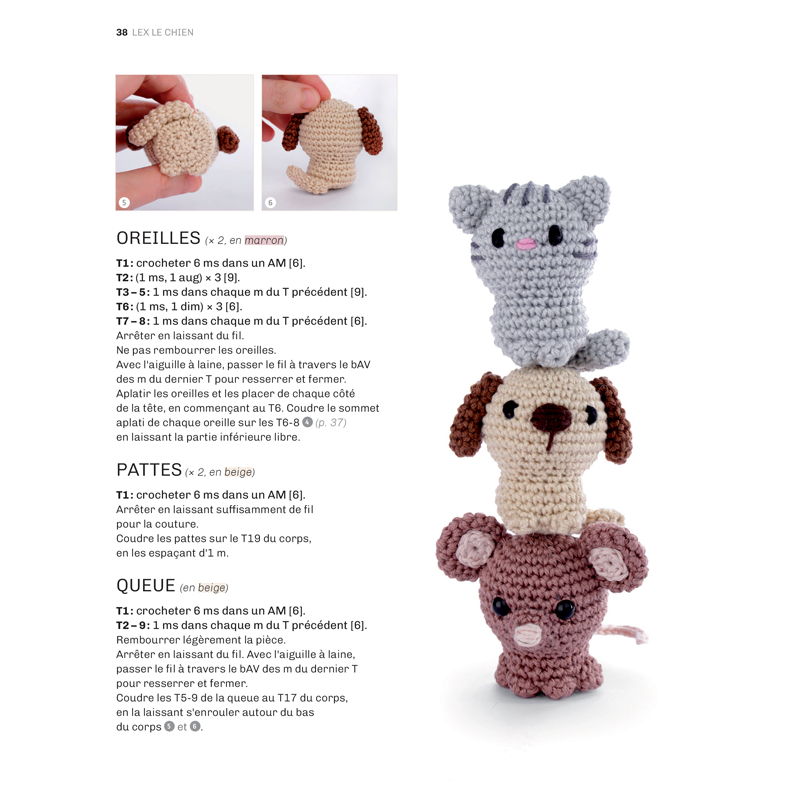 Mini-amigurumis au crochet Livre Crochet