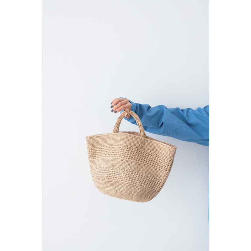 Sacs en raphia crochetés en mailles serrées Livre Crochet