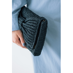 Sacs en raphia crochetés en mailles serrées Livre Crochet