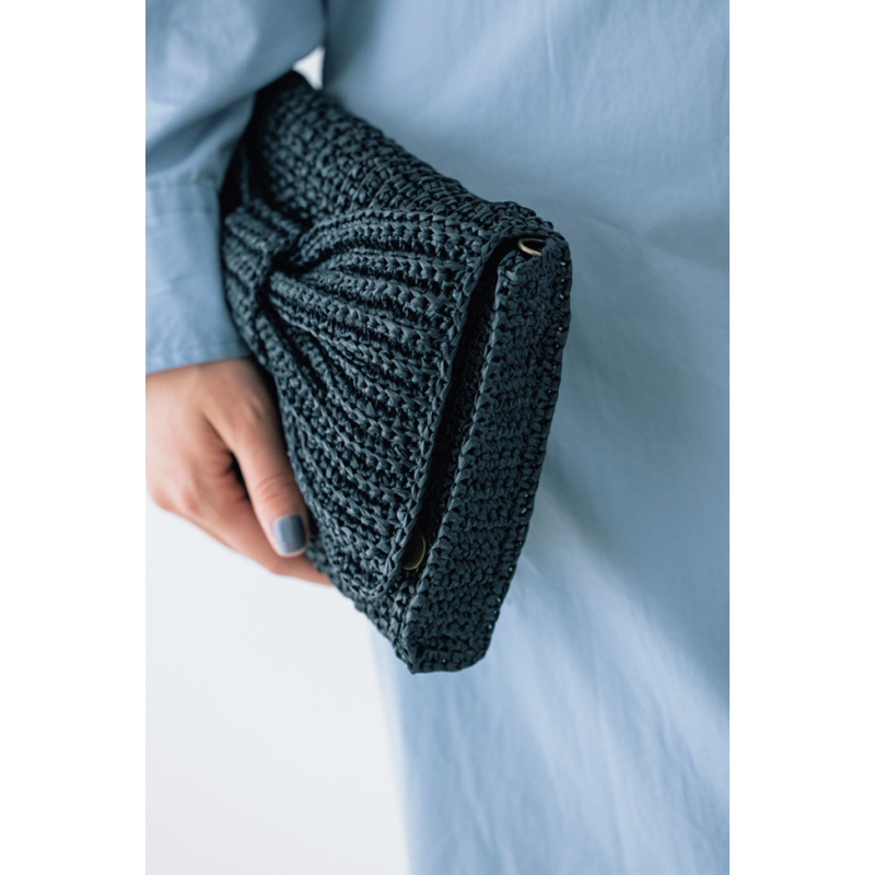 Sacs en raphia crochetés en mailles serrées Livre Crochet