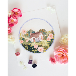 L'aquarelle esprit cottage Livre Beaux-arts
