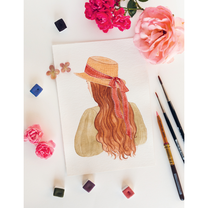 L'aquarelle esprit cottage Livre Beaux-arts