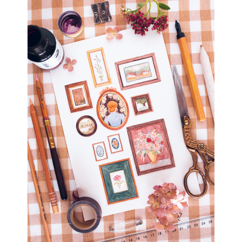 L'aquarelle esprit cottage Livre Beaux-arts