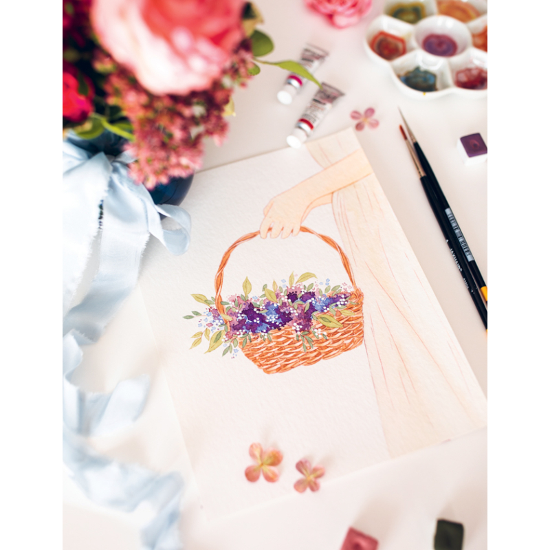 L'aquarelle esprit cottage Livre Beaux-arts