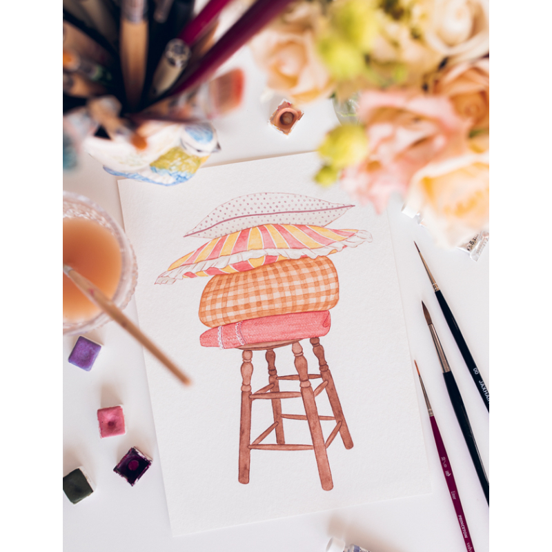 L'aquarelle esprit cottage Livre Beaux-arts