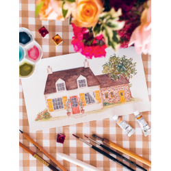 L'aquarelle esprit cottage Livre Beaux-arts