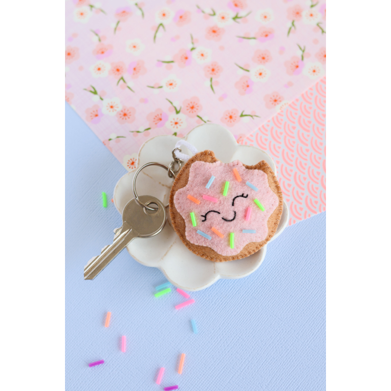 Pochette Duo Kawai : Bijoux de téléphone - Donut's Kit DIY