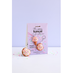 Pochette Duo Kawai : Bijoux de téléphone - Donut's Kit DIY