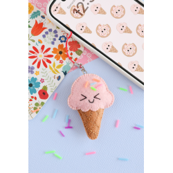 Pochette Duo Kawai : Bijoux de téléphone - Donut's Kit DIY