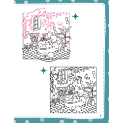 Dessinez et coloriez Cosy ! My sweet home Livre Beaux-arts