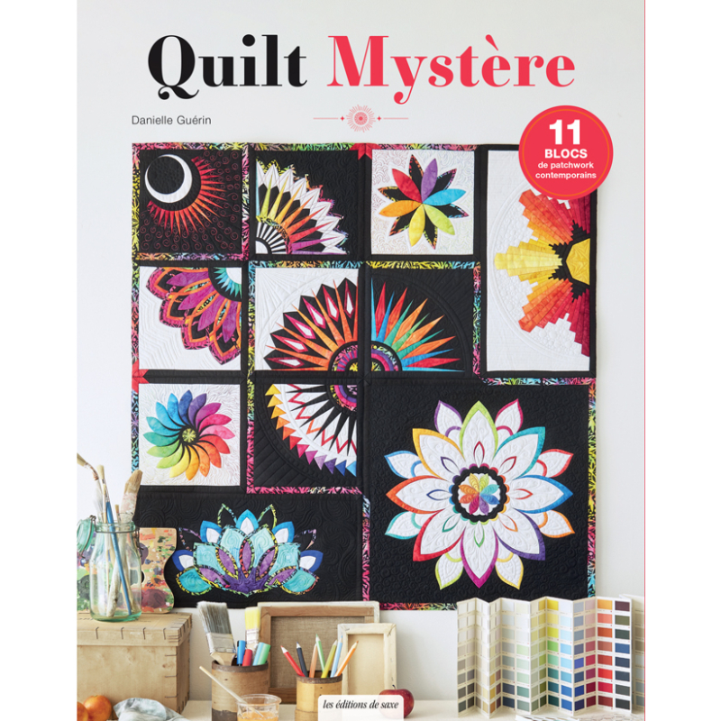 Quilt mystère - 11 blocs de patchwork contemporains Livre Patchwork