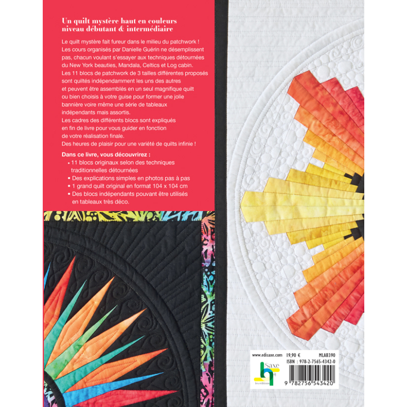 Quilt mystère - 11 blocs de patchwork contemporains Livre Patchwork