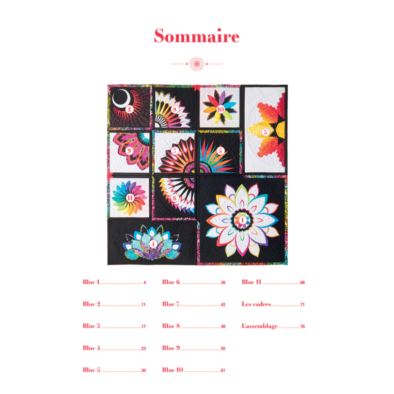 Quilt mystère - 11 blocs de patchwork contemporains Livre Patchwork
