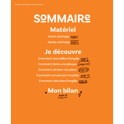 Je découvre l'argile autodurcissante Livre Jeunesse