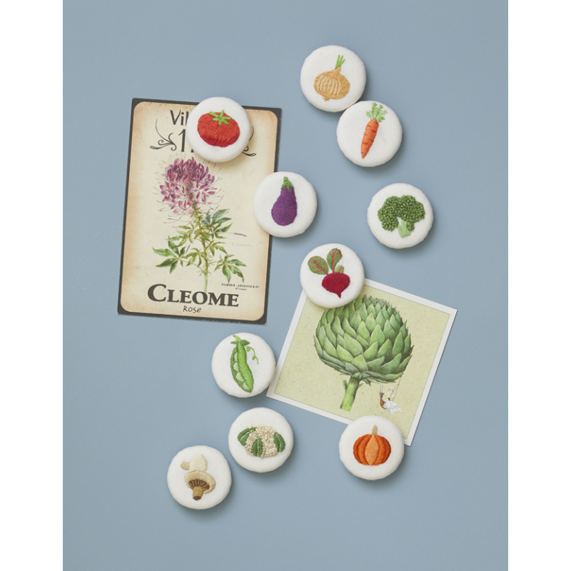 Mes jolis transferts brodés : fleurs & nature brodées Livre Broderie