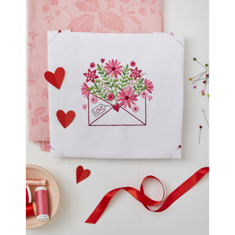 Mes jolis transferts brodés : fleurs & nature brodées Livre Broderie