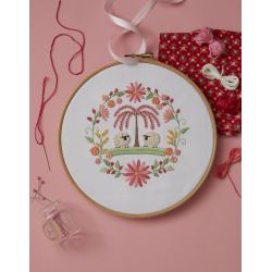 Mes jolis transferts brodés : fleurs & nature brodées Livre Broderie