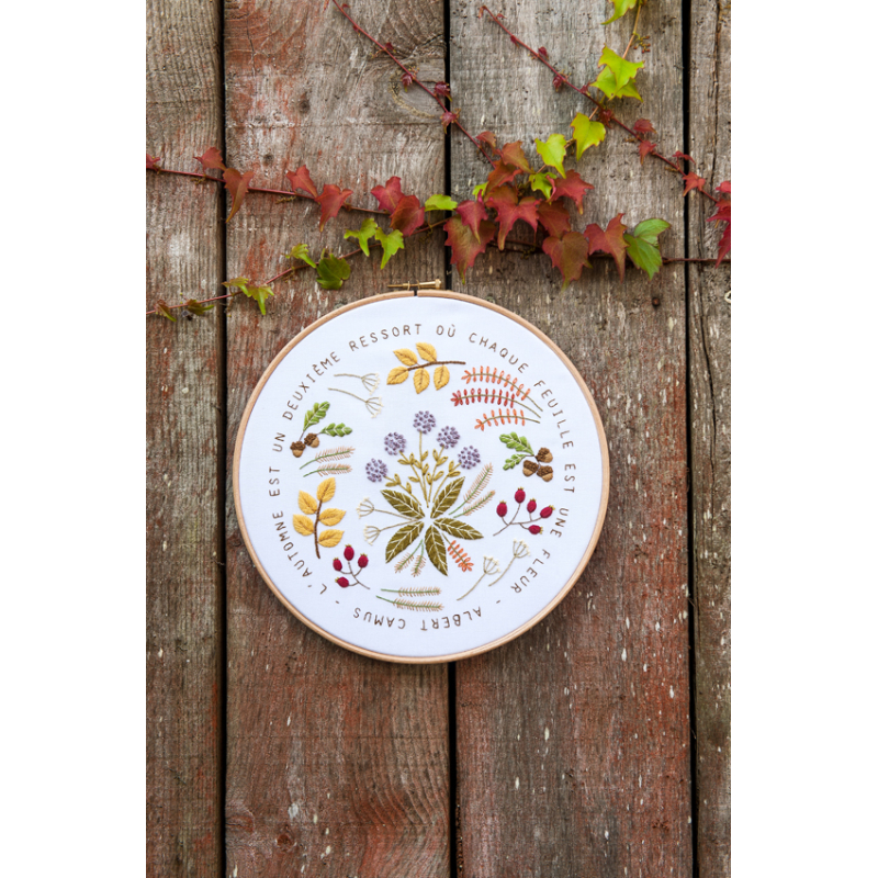 Mes jolis transferts brodés : fleurs & nature brodées Livre Broderie