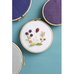 Mes jolis transferts brodés : fleurs & nature brodées Livre Broderie