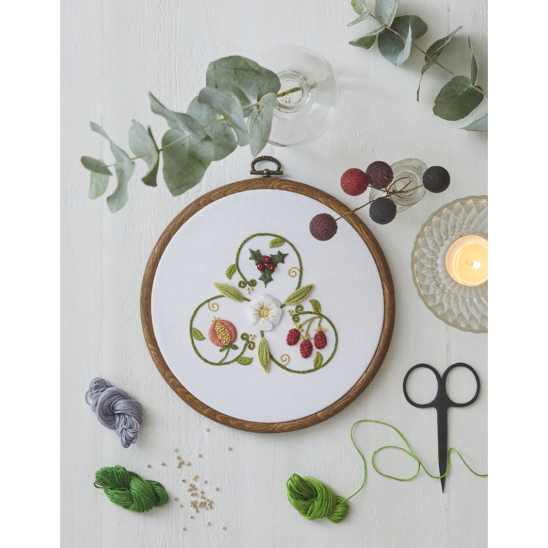 Mes jolis transferts brodés : fleurs & nature brodées Livre Broderie