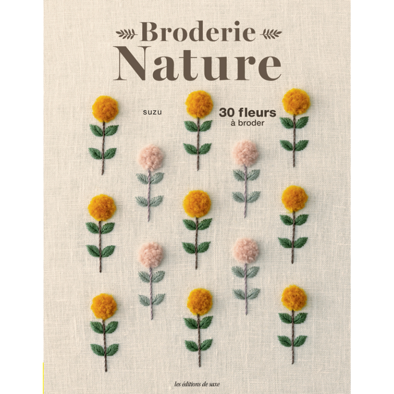 Broderie nature Livre Broderie