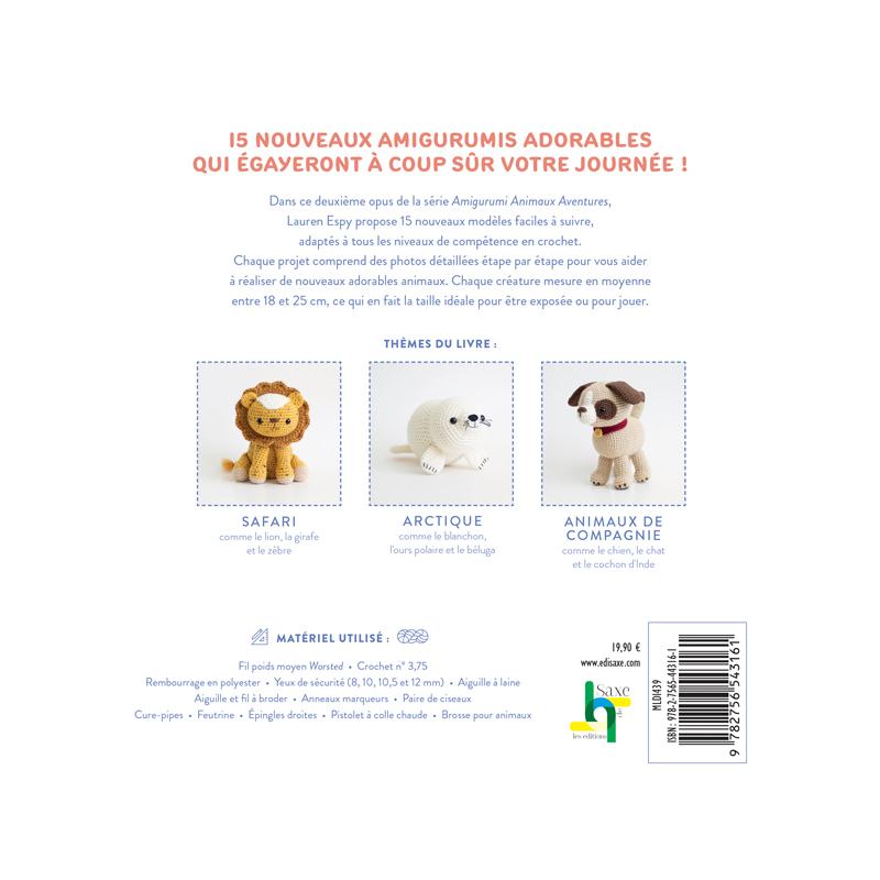 Amigurimi animaux ultra-faciles Livre Crochet