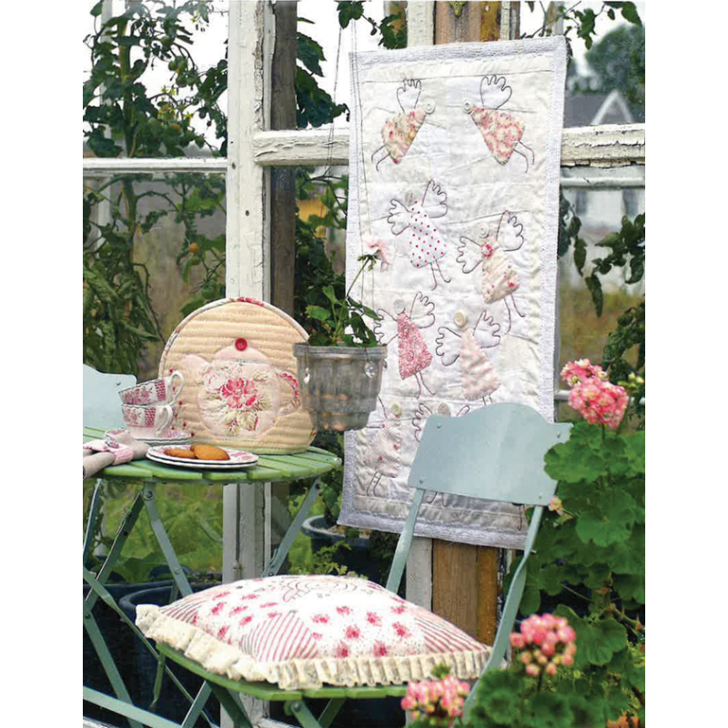 Patchwork en rouge et blanc Livre Patchwork