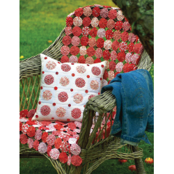Patchwork en rouge et blanc Livre Patchwork