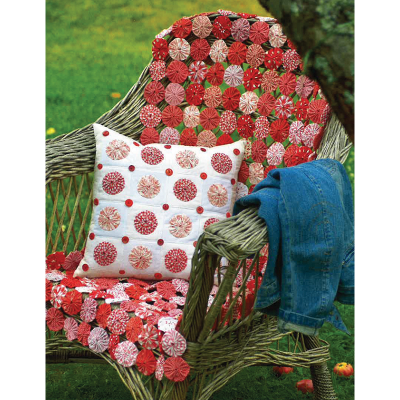 Patchwork en rouge et blanc Livre Patchwork