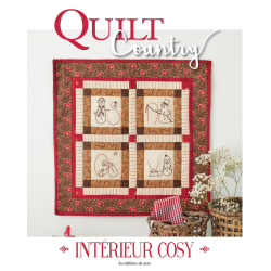 Quilt country n°78 - Intérieur Cosy Livre Patchwork